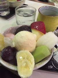 クリームあん蜜@七間町・松風堂