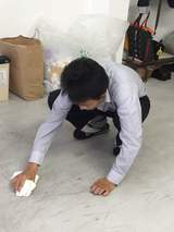 重曹で開始