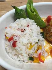 パプリカのピクルス酢飯