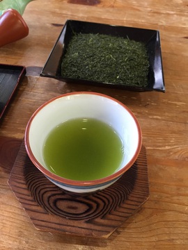 淹れていただいたお茶