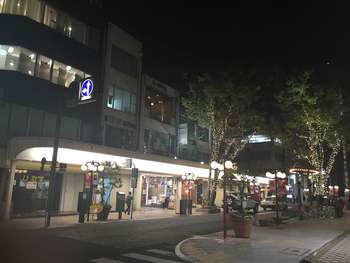 七間町のイルミネーション