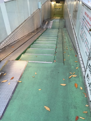 この坂をどうやって