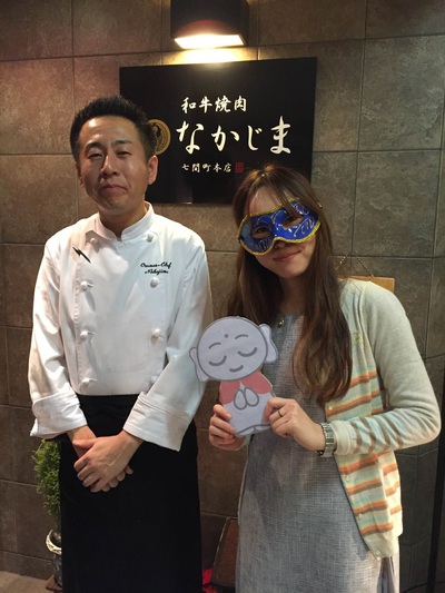 中島シェフと甘党地蔵＆青色仮面
