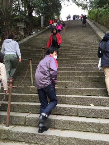 石段　上り