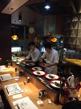 コース料理スタート