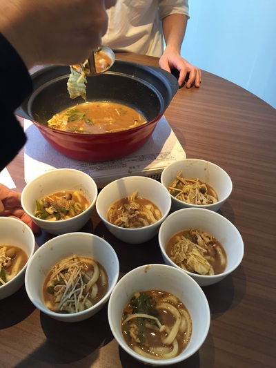 カレーうどんとりわけ