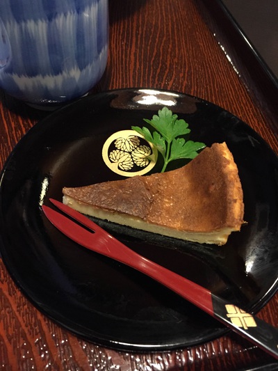 酒粕チーズケーキ