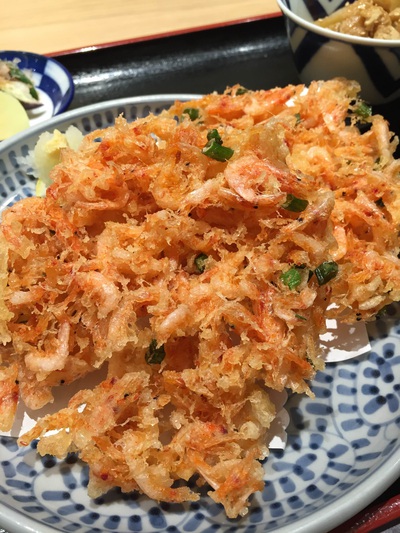 桜えびのかき揚げ