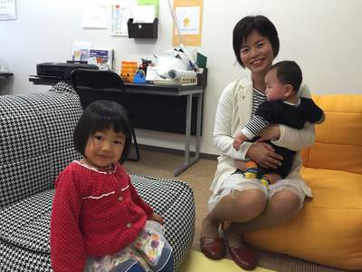 寺田さん　ゆなちゃん　ゆうとくん