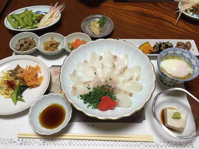 ひらめ　静岡の美食