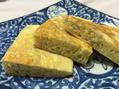 ちりめんホットケーキ
