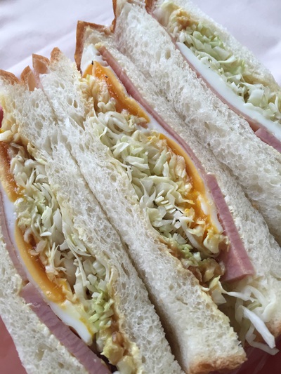 ガンコ特製　酢味噌サンドイッチ