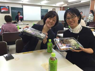 講師室井さん　デザイナー守野さん