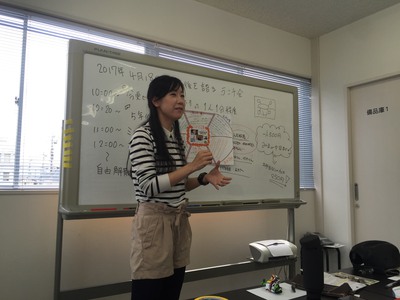 三間さん　発表