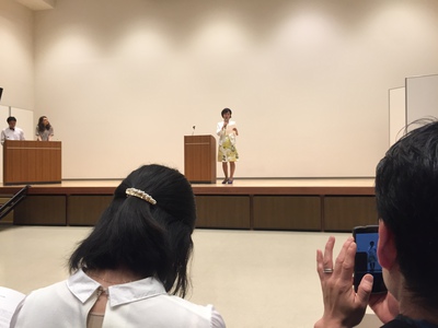 寺田さん　発表