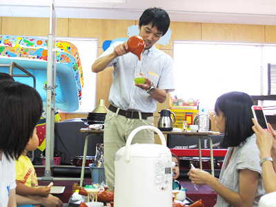 杉の子幼稚園・父母の会さま『お茶の淹れ方教室』開催しました