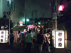 軍神社のお祭り×消防団