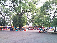 軍神社のお祭り×消防団