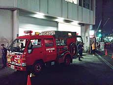 軍神社のお祭り×消防団