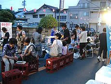 地域密着系、曲金商店街の夏祭り