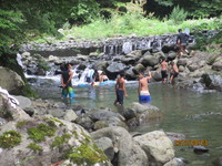 川遊び