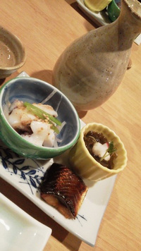 お通し三種