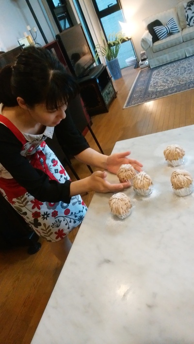 秋のお菓子レッスン