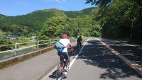 千頭目指して？サイクリング