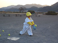 未来の野球少年