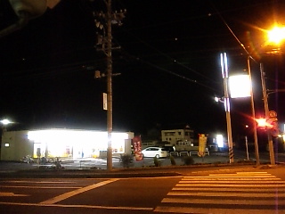 近所の夜景。