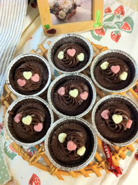 ウォーターチョコレートケーキ