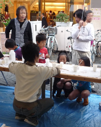 七間町子育てタウンフェスタの出店、大盛況です！