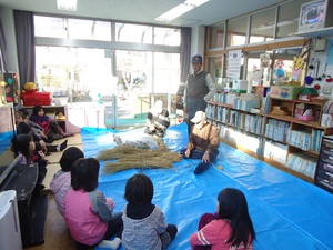 しめ縄作り(川根)