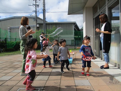 外あそび～２歳っ児～初倉児童センター