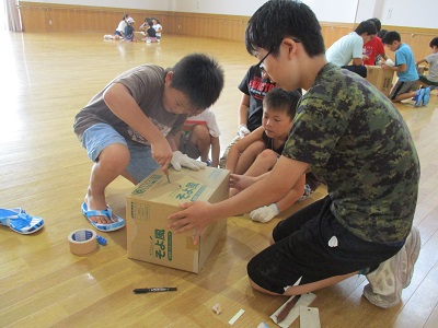 夏休み科学あそび～初倉児童センター～