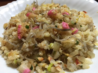 ちりめん炒飯