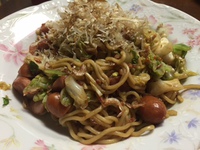 ちりめん焼きそば