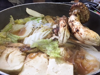 松茸すき焼き