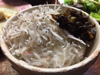 ちりめんご飯