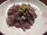 鯵のたたき