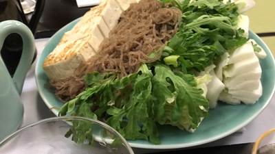 三笑亭のすき焼き