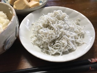 茹でたてシラス