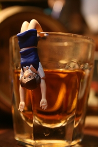 休日のフチ子