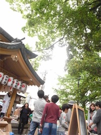 外は気持ちが良かったな～