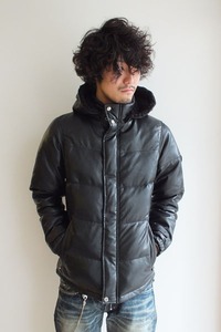 本日入荷のラムレザーダウンジャケット！