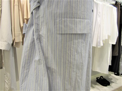LEQUIPE　タイプライターワッシャーブラウス