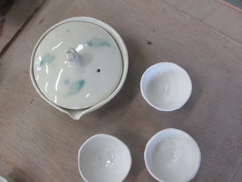 手揉み茶の体験させていただきました。