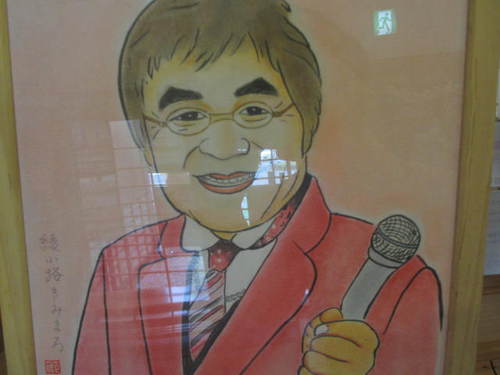 似顔絵ウフフ展示中！
