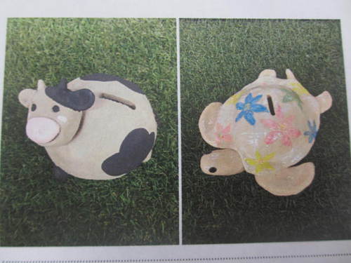 陶の貯金箱を作ろう！