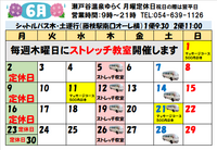 ６月の予定